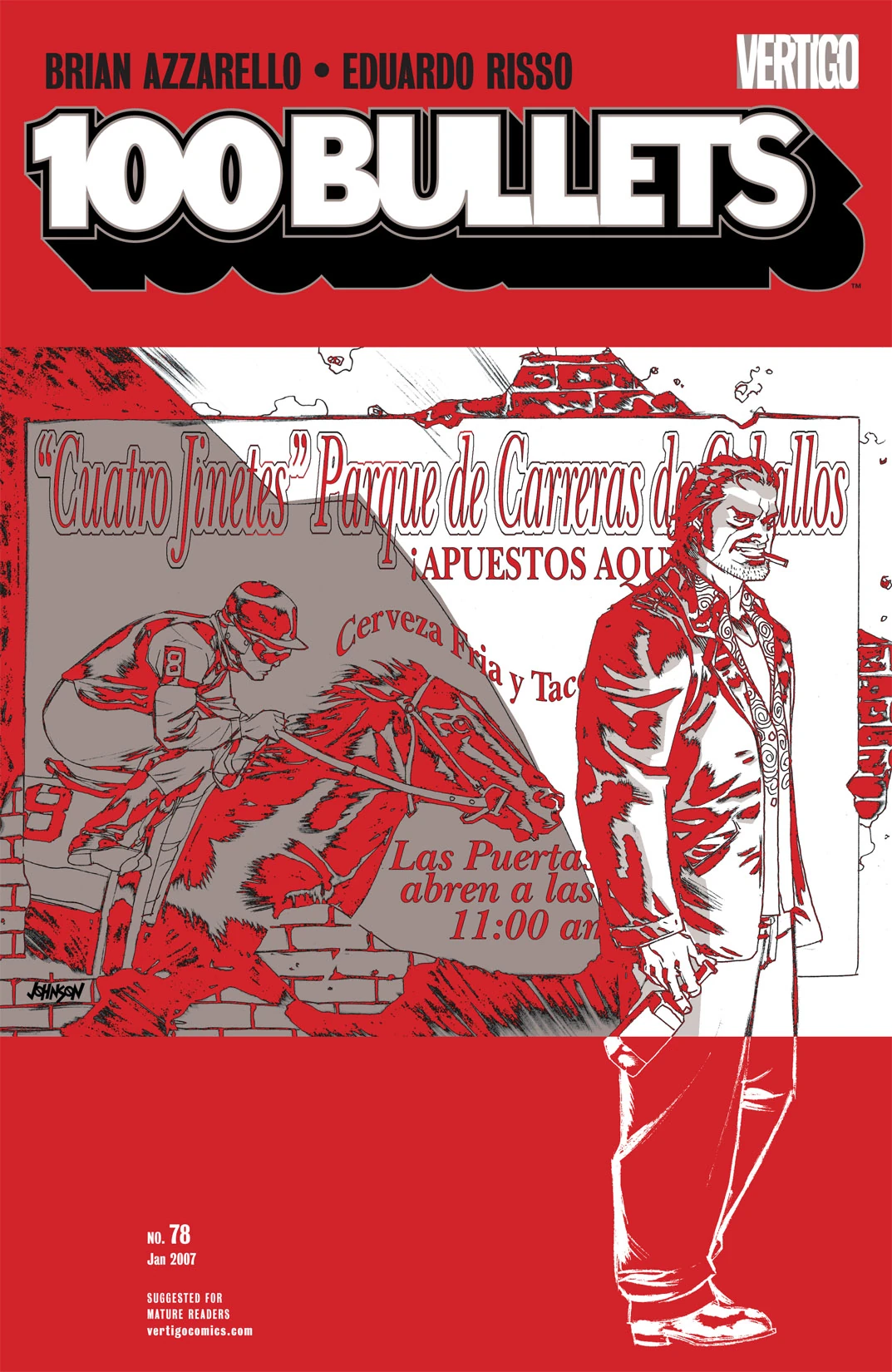 100 Bullets #78 (DC, 2006 — Cover A) cover